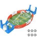 IELECMG Mini Foosball Games, Tabletop Football Soccer Pinball for Indoor Game Room, Table Top Foosball Desktop Sport Board Game for Adults Kids Family