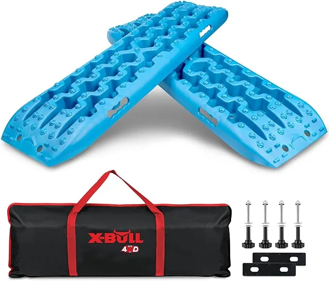 X-BULL New Recovery Traction Tracks Sand Mud Snow Track Tire Ladder 4WD (Olive,3gen)