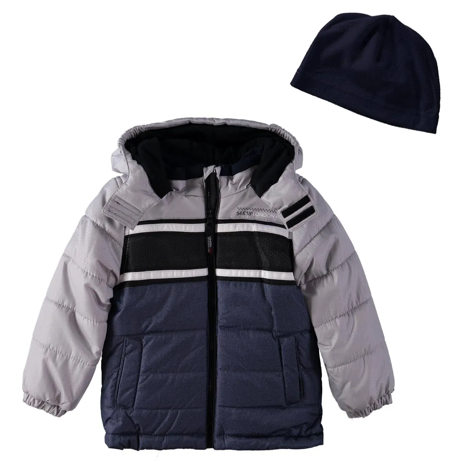 London Fog Boys' Big Active Puffer Jacket Winter Coat