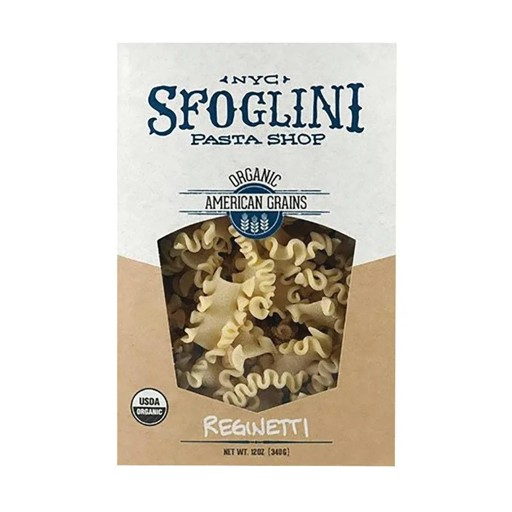 Sfoglini Whole Grain Blend Reginetti - Case of 6 - 12 oz.