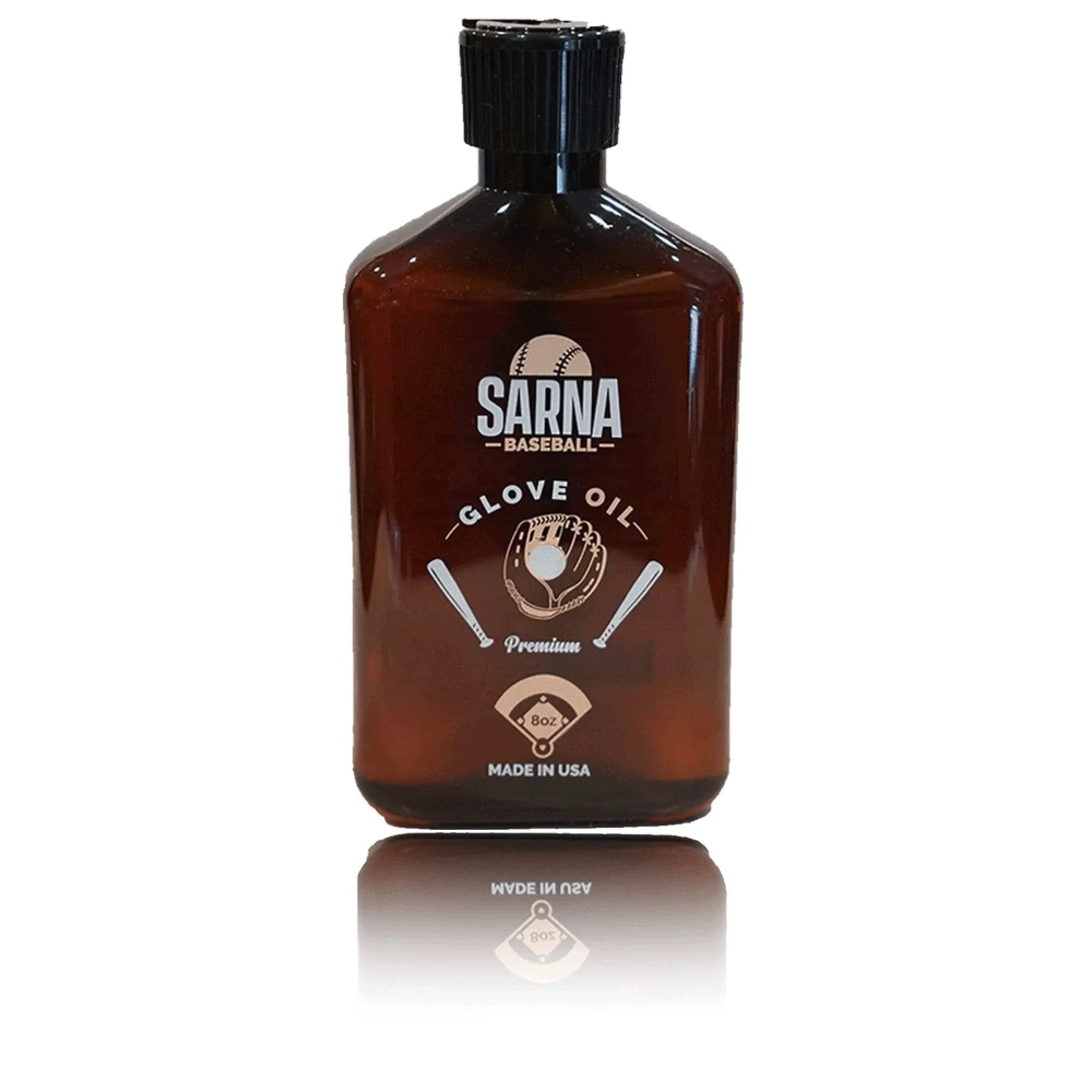 Sarna Baseball Softball Glove Oil - Use on Baseball Gloves, Softball Mitts ...