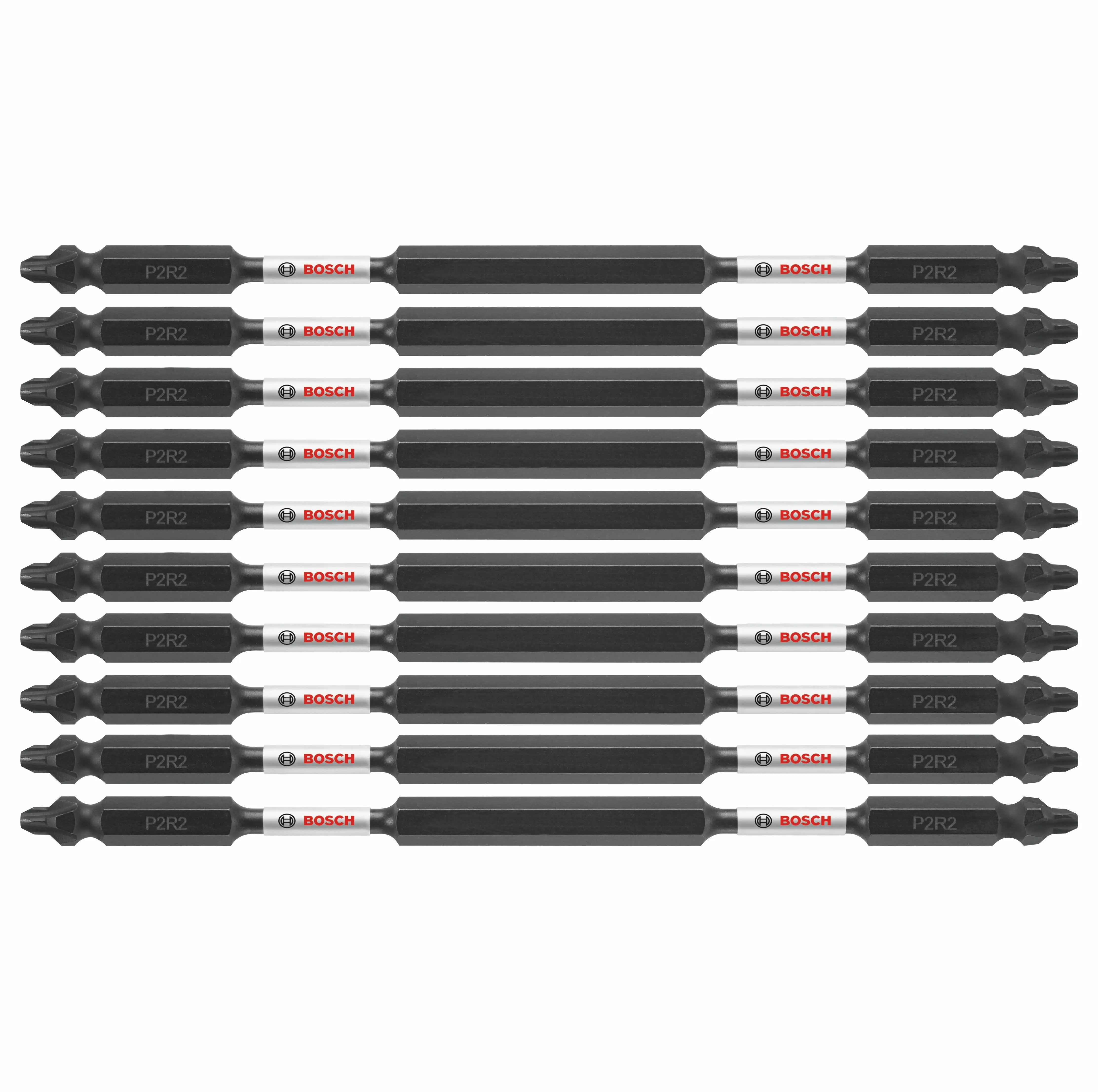 Bosch ITDEP2R26B Impact Tough 6 in. #2 Double-Ended Bits