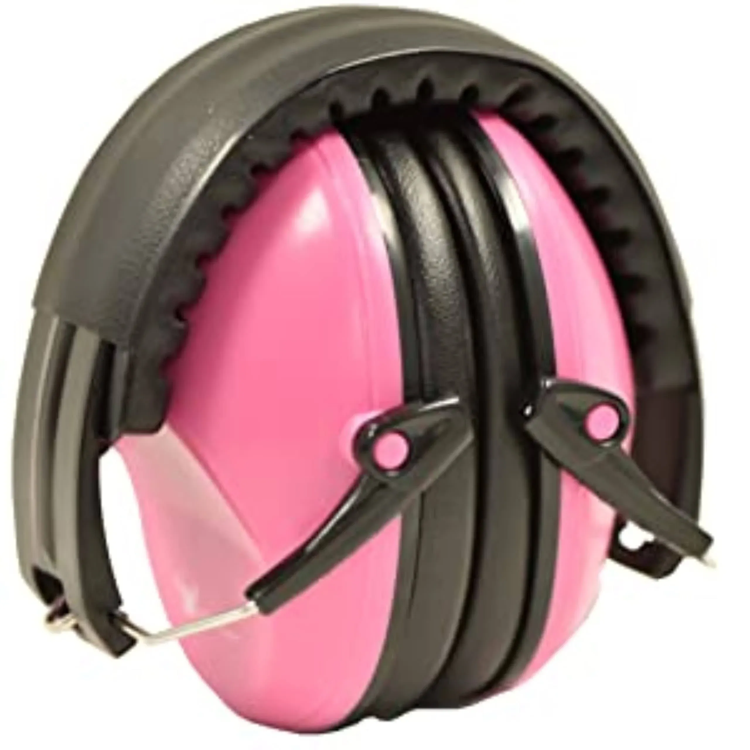 Low Profile Folding Earmuff Hearing Protection, 26dB NRR, Reduces Noise up to 125dB, Adjustable Headband for Adults & Kids