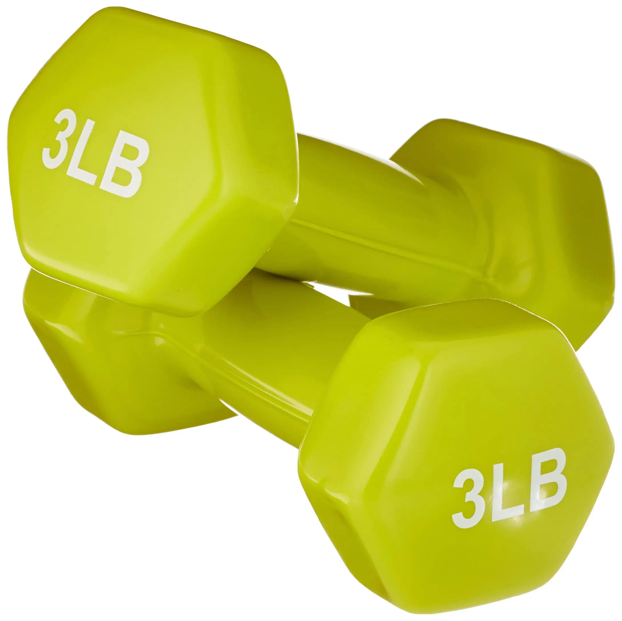 Amazon Basics Vinyl Coated Dumbbell Hand Weights