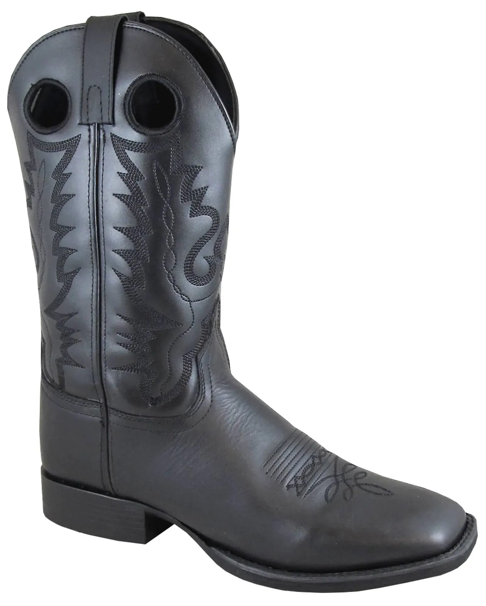 Smoky Mountain Men's Outlaw Western Boots - Black