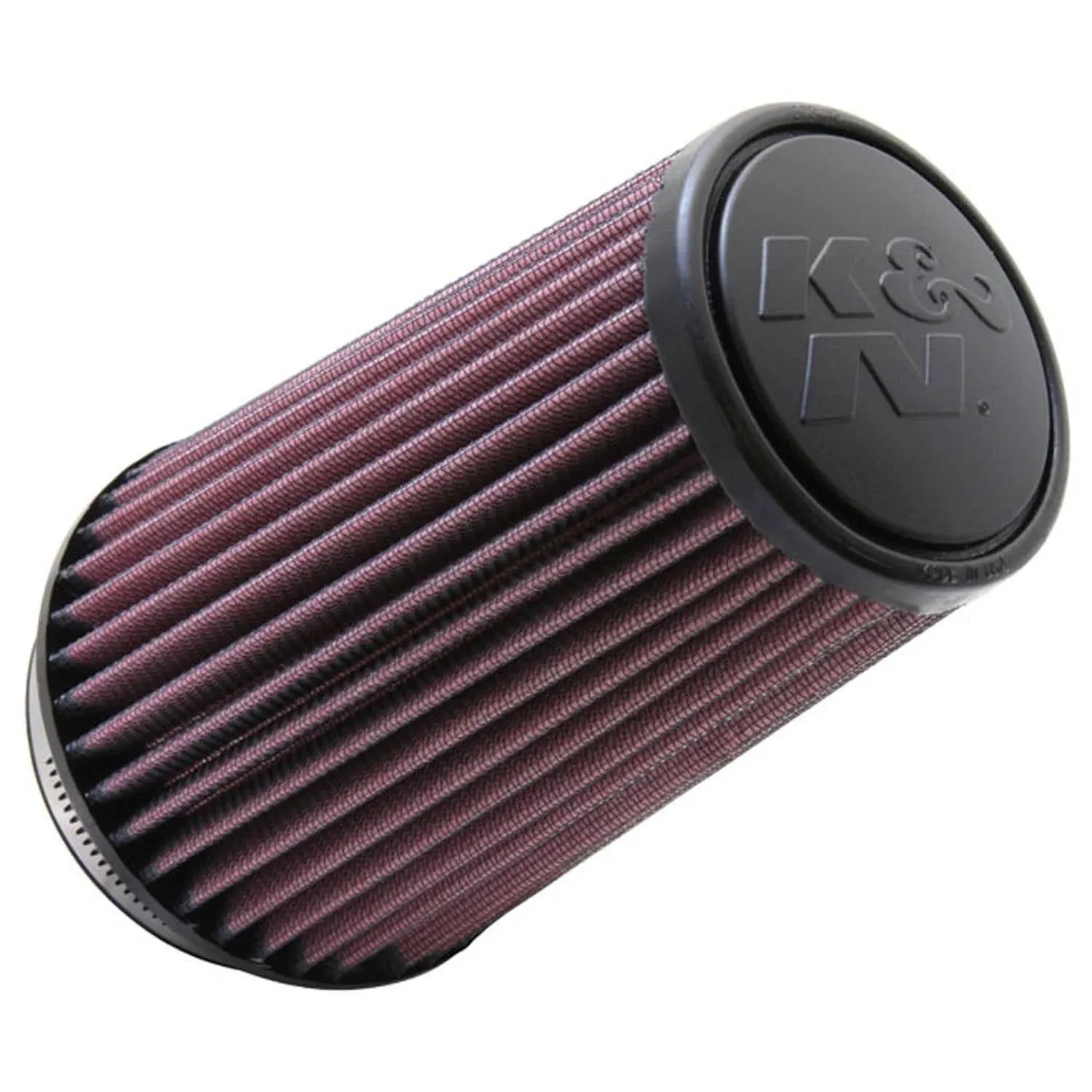 K&amp;N Universal Clamp-On Air Intake Filter: High Performance, Premium, Washable