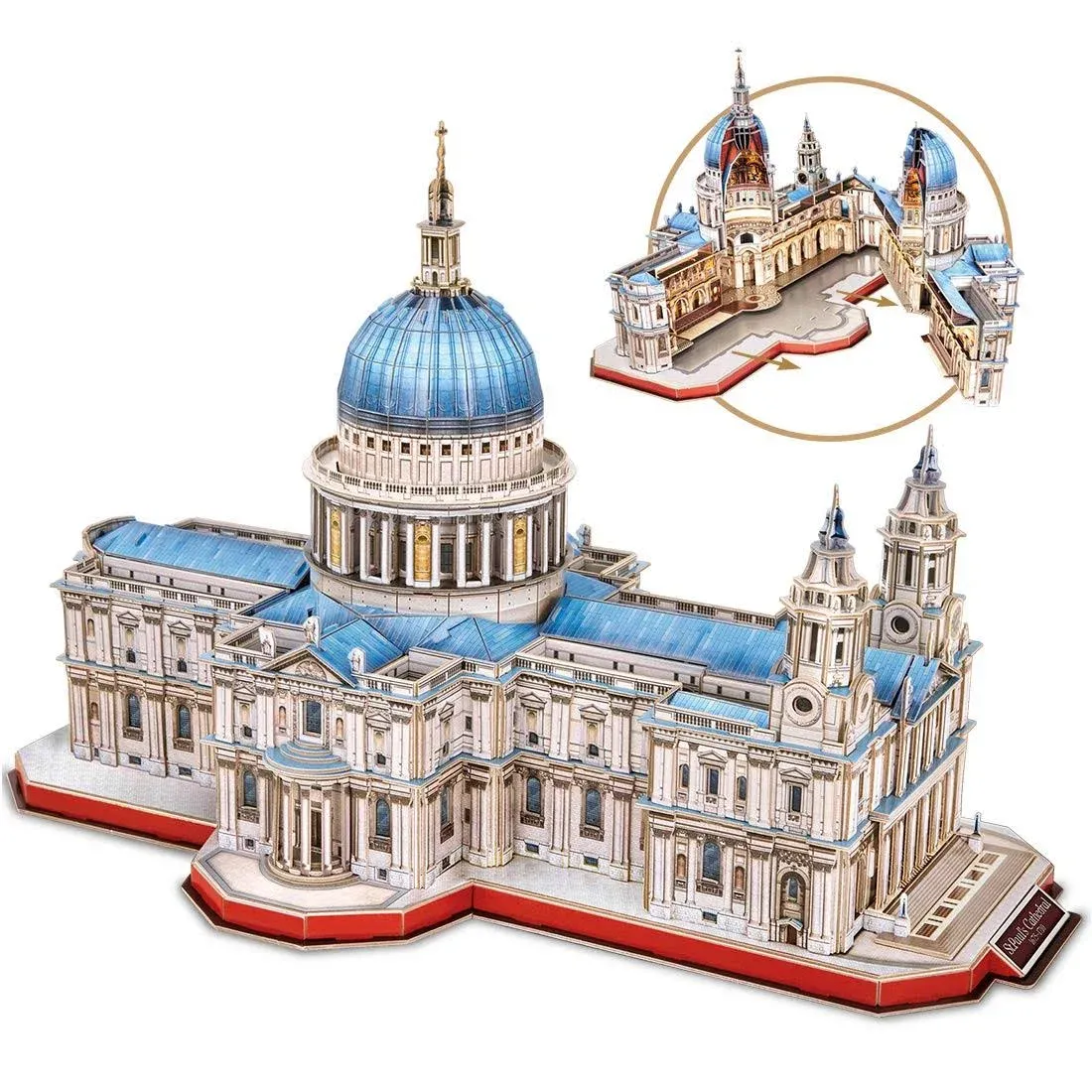 CubicFun 3D Puzzles Moveable Architecture Model Large Saint Paul's Cathedral ...