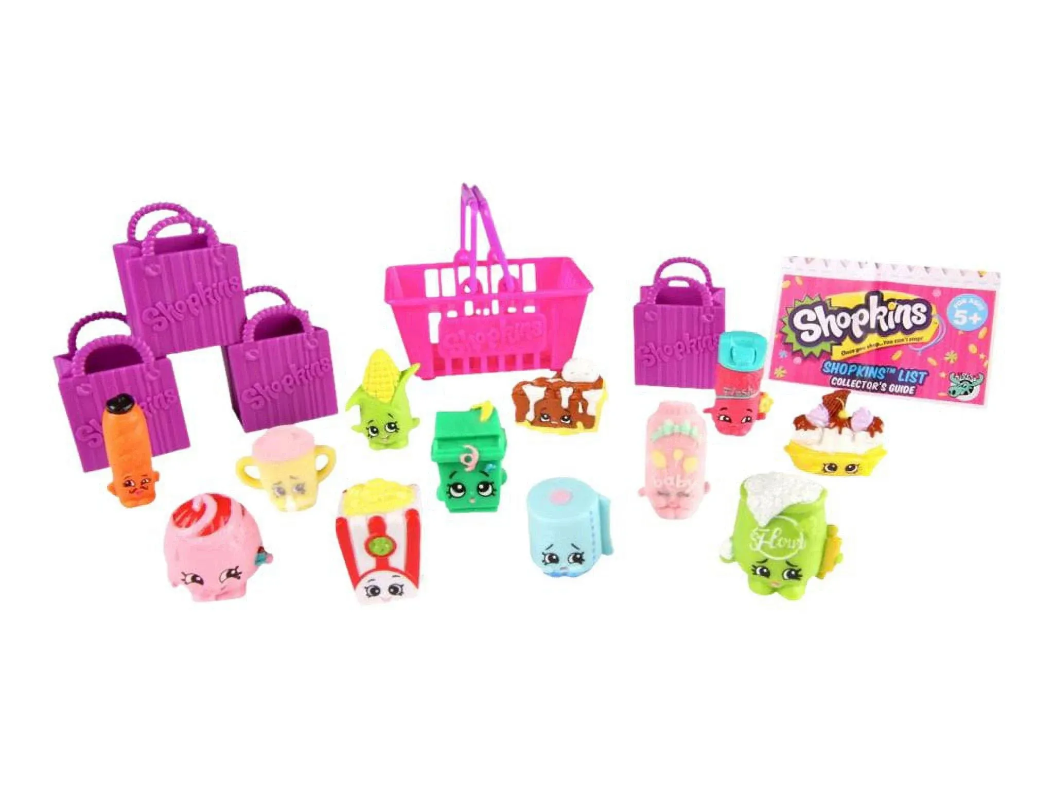 Shopkins Season 2 Mini Packs Toys | Pack of 12 that Help to Enhance Shopping Imagination for Kid Above 3 | Complete Ultimate Collection | Different Cutest Characters May Vary in Every Pack