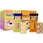 MAGIC SPOON Treats - High Protein, Low Carb, Keto Friendly, Low Sugar, Gluten Free, Crispy Protein Bar Cereal Bar, On-The-Go Healthy Snack (8 Chocolate PB Bars, 8 Marshmallow Bars)