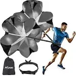 Running Speed Training, 2 Umbrella Chute 56 Inch Black 