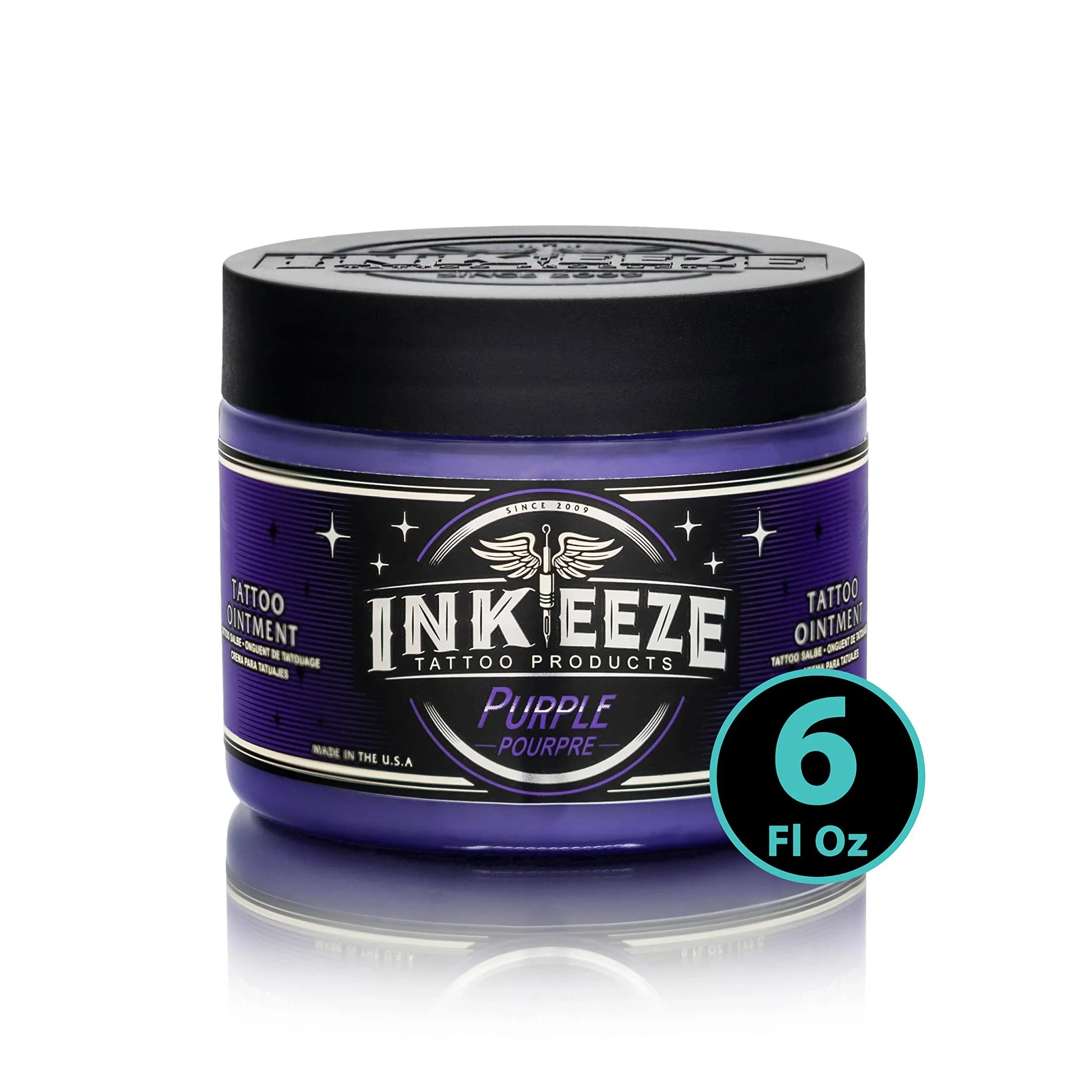 INK-EEZE Purple Tattoo Ointment 6 oz.