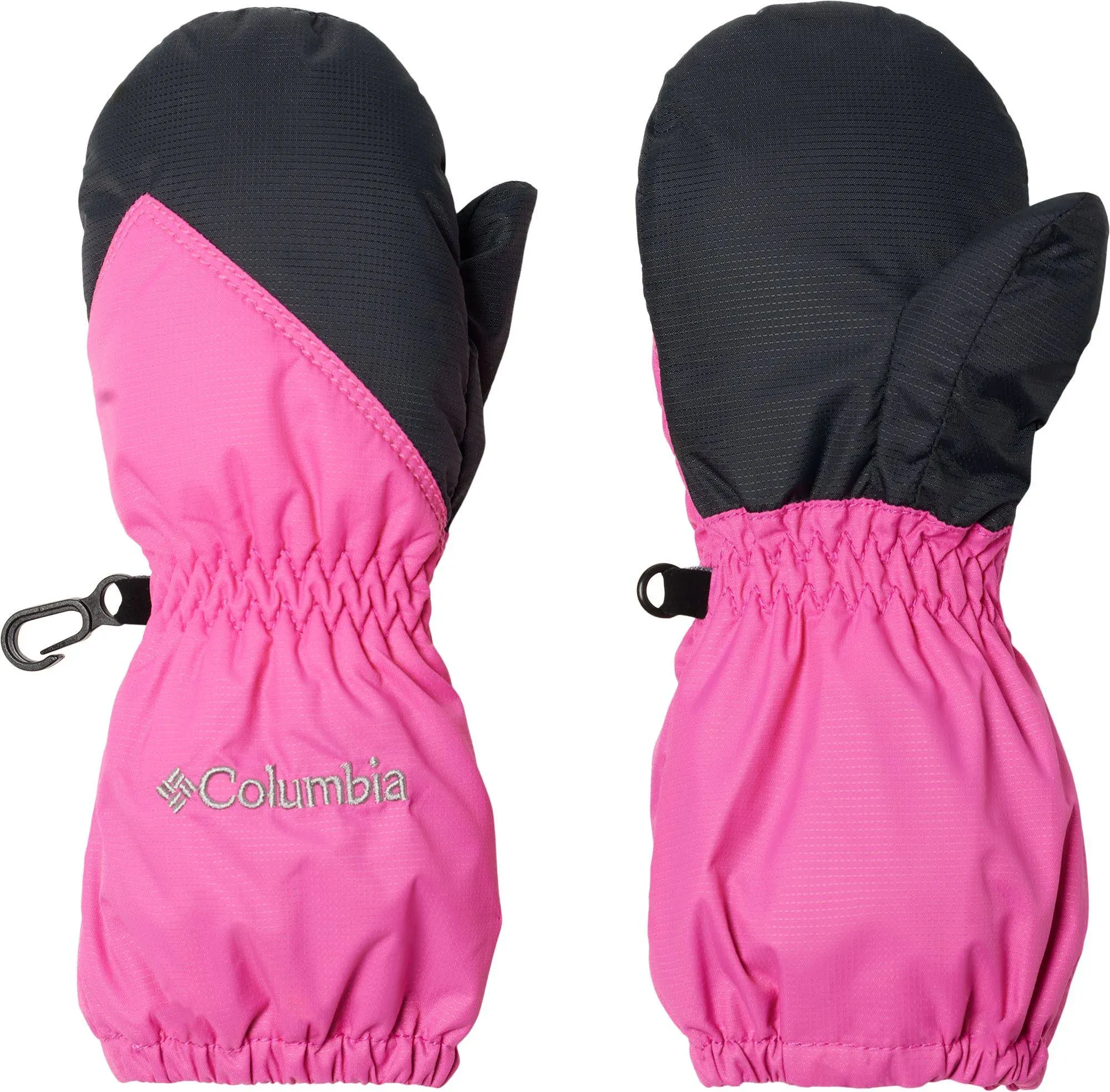 Columbia Chippewa Long Mitten - Toddler Pink Ice / Black One Size