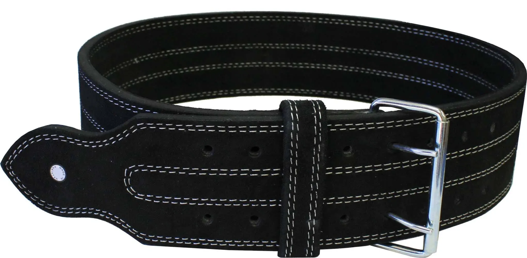 ADER Black Leather Power Lifting Weight Belt- Medium