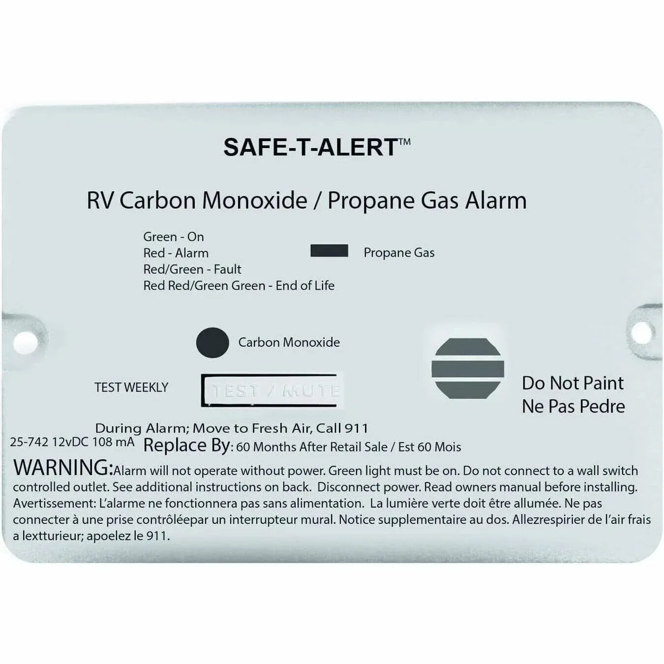 MTI Combination Carbon Monoxide/Propane