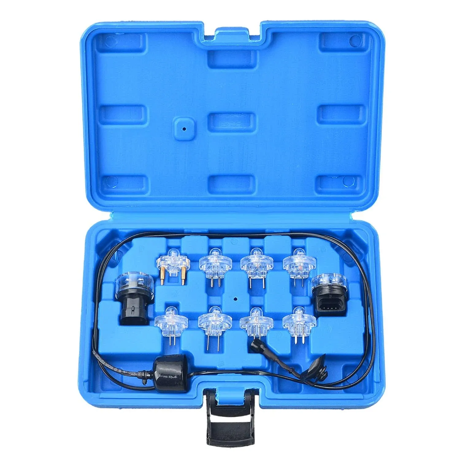 Prokomon 11 Pieces Noid Light Test Kit; Fuel Injector Noid Light Tester Kit with 8 Noids for Most Cars