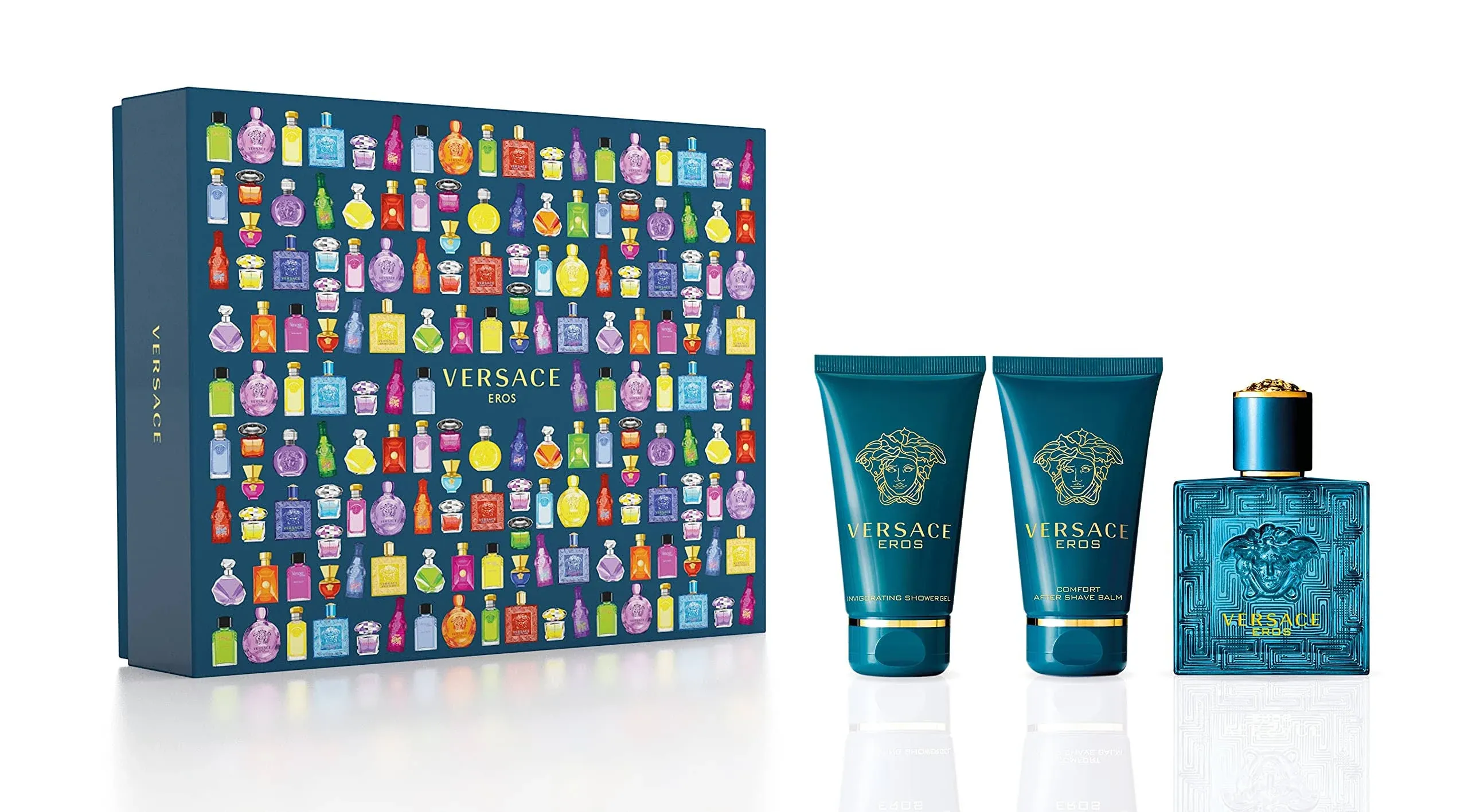 Versace Eros Gift Set by Versace for Men