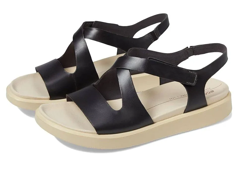 ecco womens Flowt Cross Strap Sandal