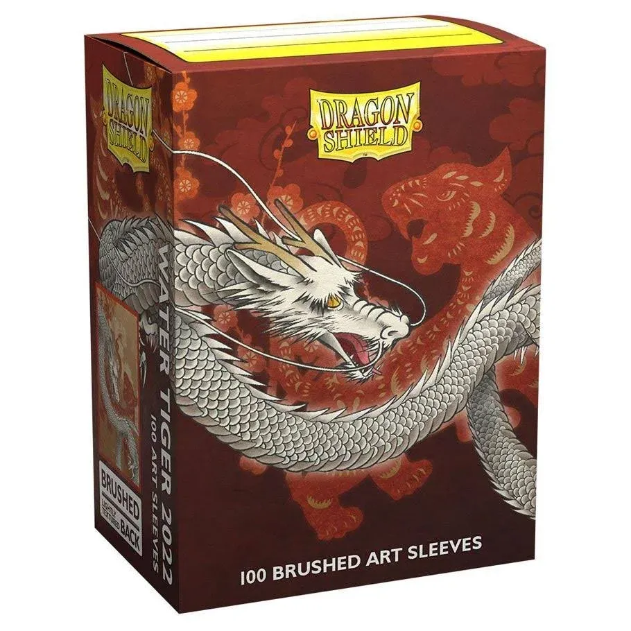 Dragon Shield Standard Size Sleeves – Limited Edition Brush Art:Water Tiger 2022 - Card Sleeves are Smooth & Tough - Compatible with Pokemon, Yugioh, & Magic The Gathering Card Sleeves – MTG, TCG