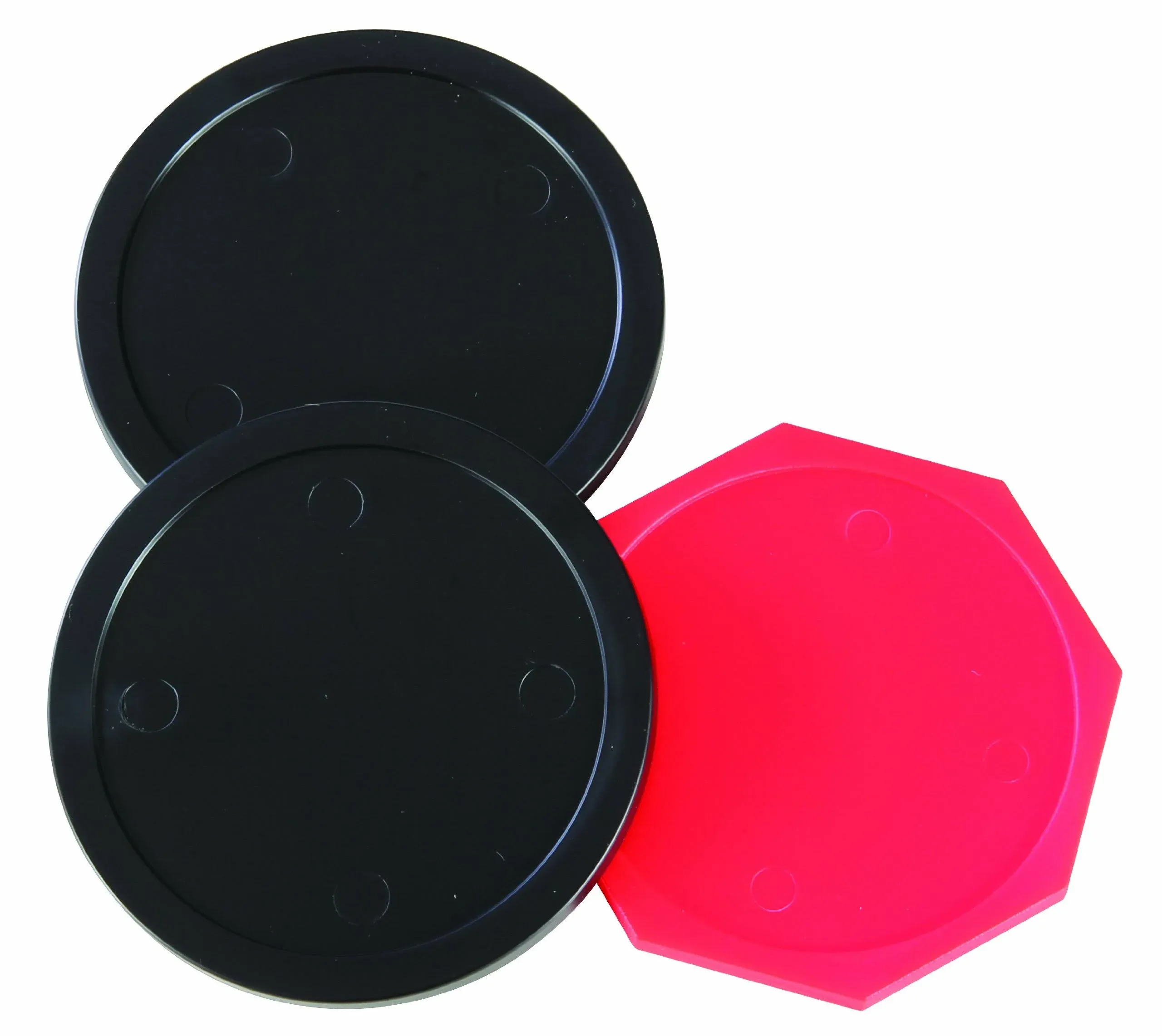 Escalade Redline Hockey Pucks 3-Pack