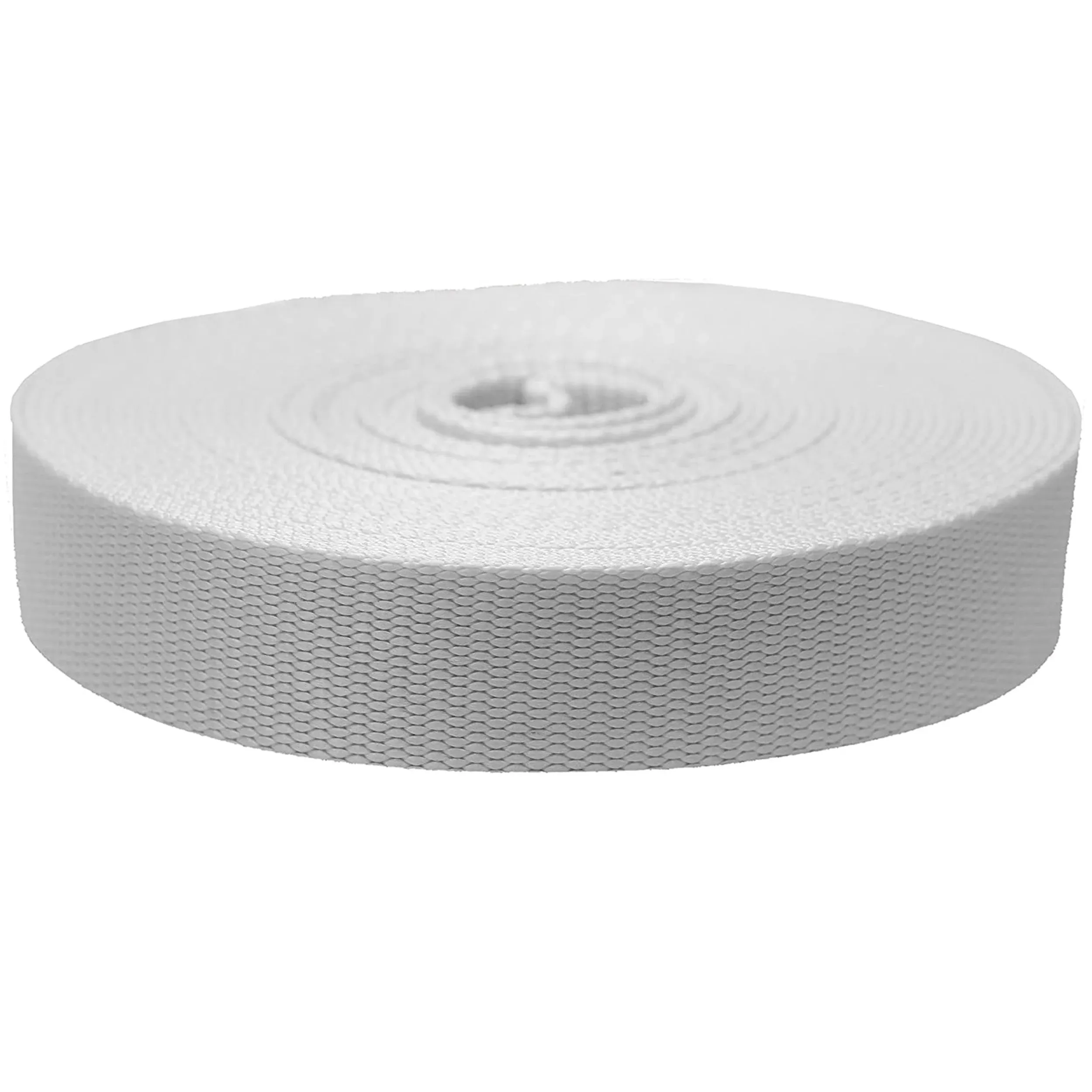 Strapworks Flat Nylon Webbing 1.5 inch by 10 Yard, White