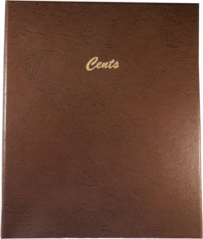 Dansco US/Canada Cents Plain Coin Album 144 Ports #7107