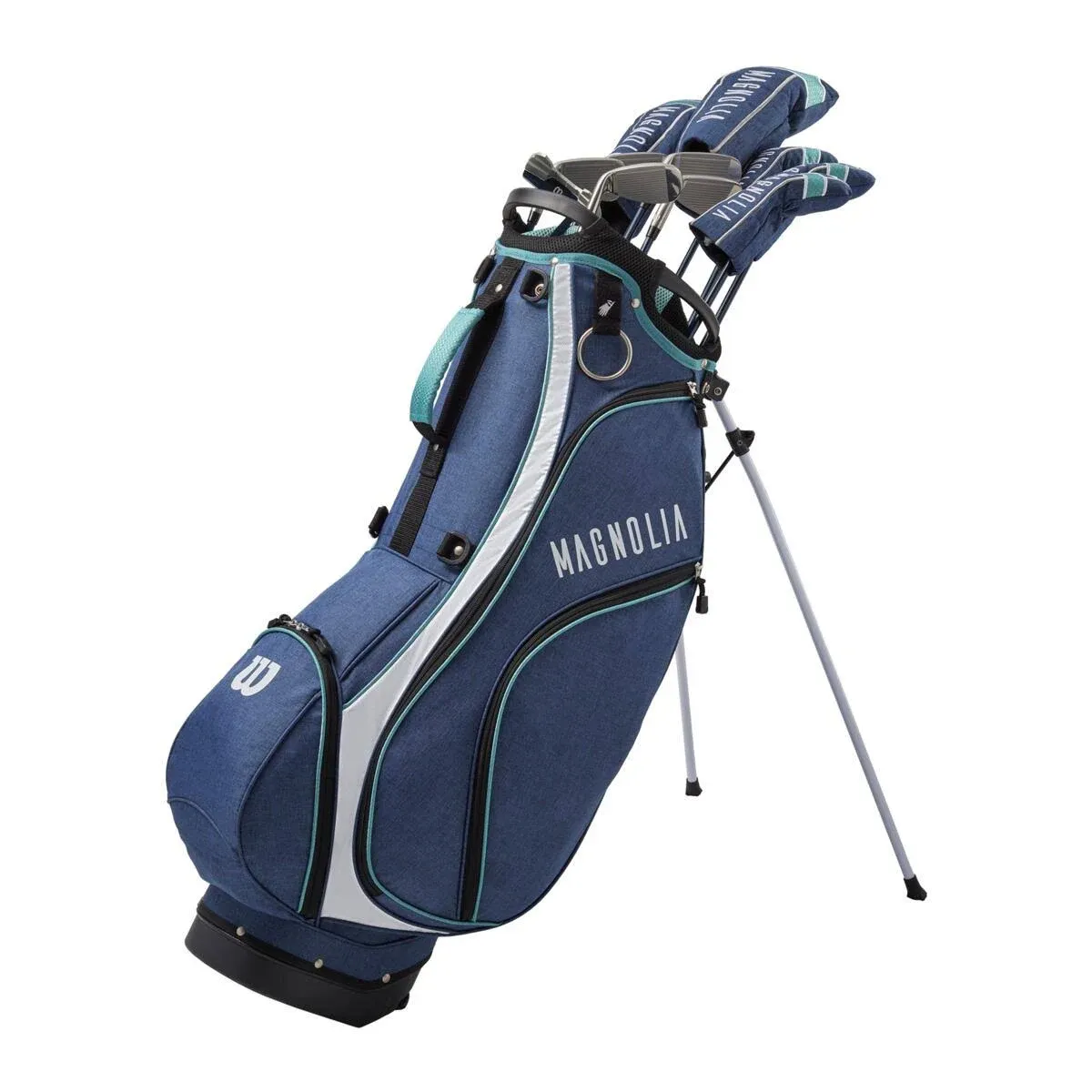 Wilson Women's Magnolia Cart Bag Complete Set RH Navy Standard