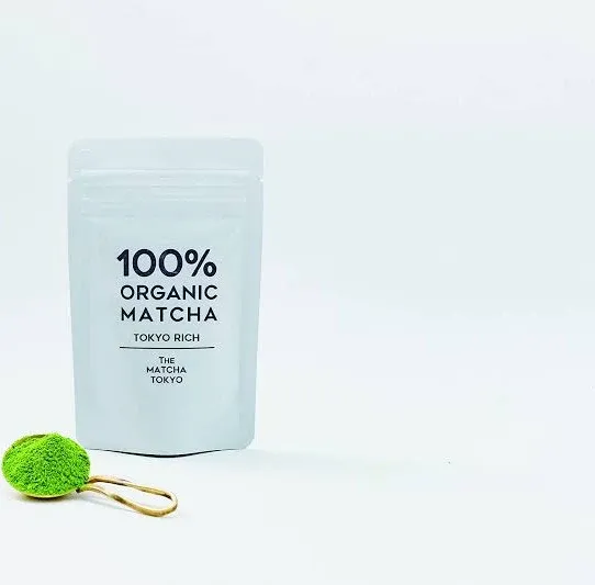 The Matcha Tokyo 100% Organic Matcha/TOKYO Rich - Matcha Latte - Baking - Made in ...