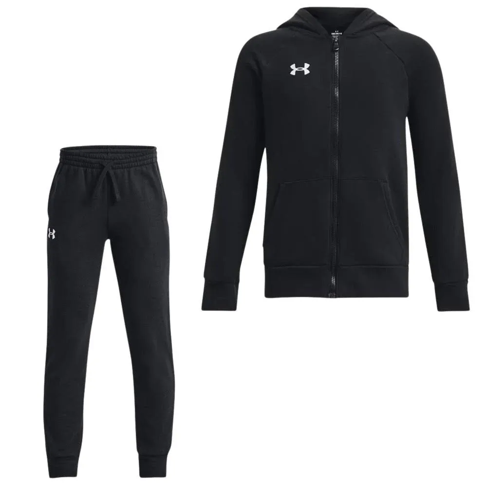 Under Armour Boys' Rival Fleece Full-Zip Hoodie