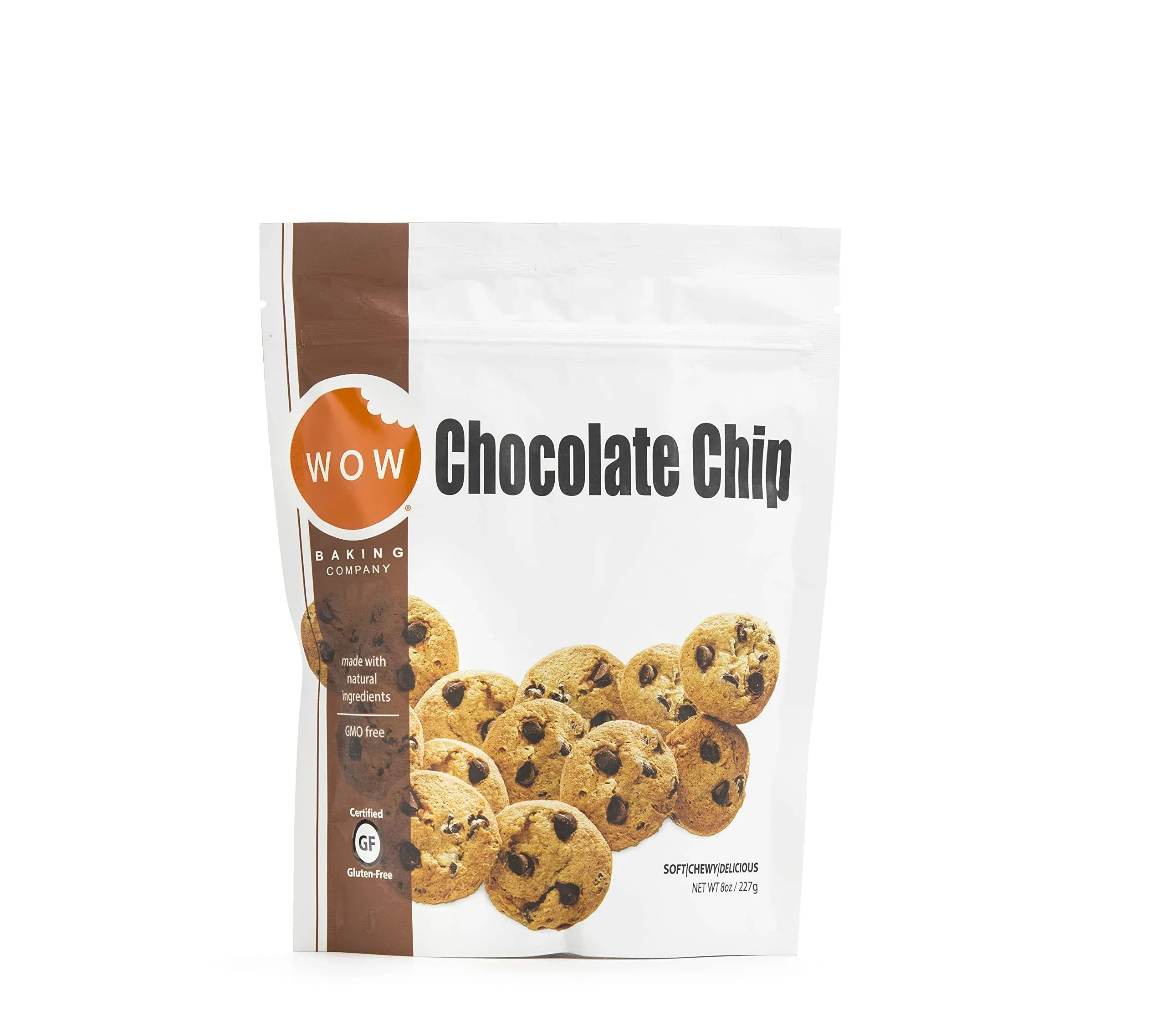 Wow Baking Cookie Gluten Free Chocolate Chip Bag 8 oz (Pack Of 6)