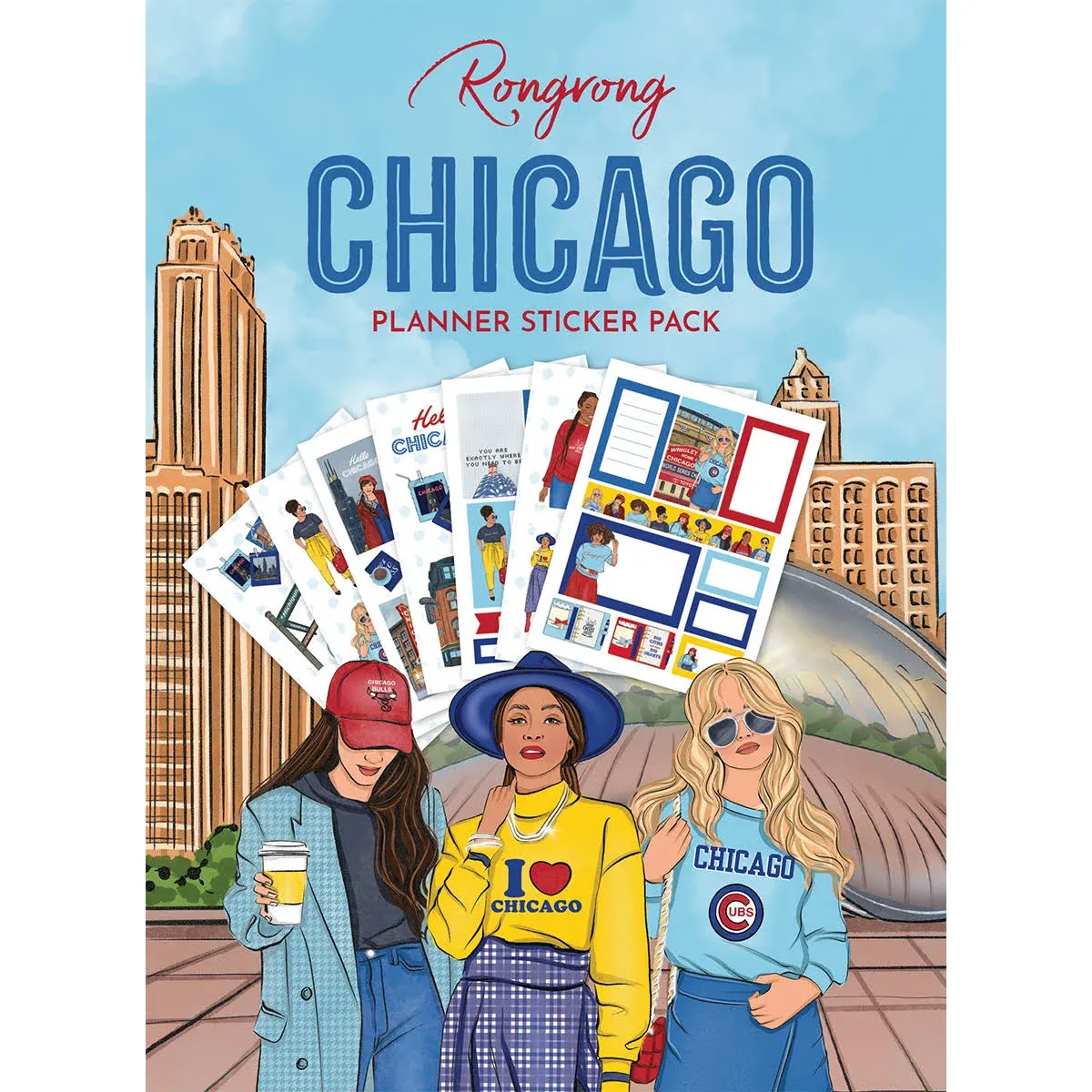 Chicago Planner Sticker Pack Rongrong City Series