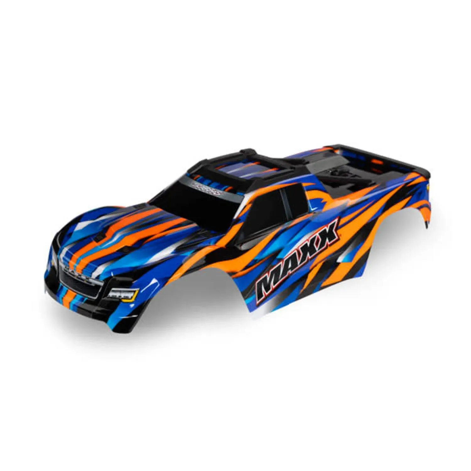 Traxxas WideMaxx Pre-Painted Truck Body (Orange) [TRA8918T]