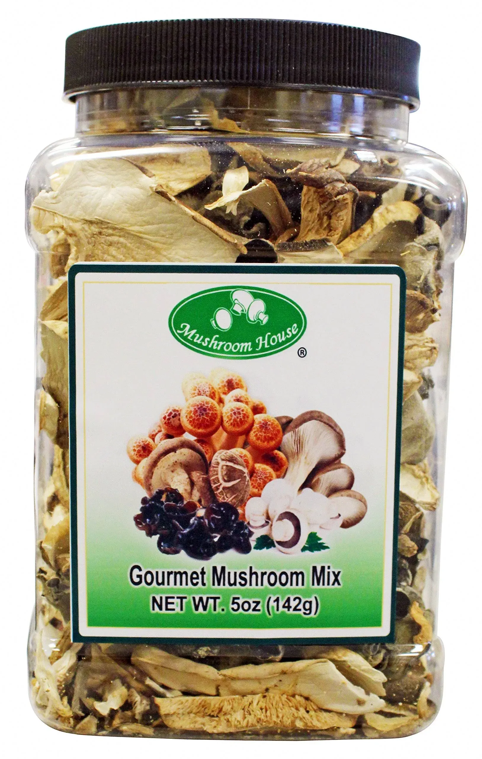 Mushroom House Gourmet Mix Mushrooms, 5 oz Jar