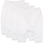 4-Pack Honestly Pure Organic Cotton Harem Pants Bright White / NB