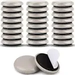 EASTWONDER 1-1/4" Furniture Sliders for Carpet & Hardwood Floors, 24pcs Furniture Pads for Quickly and Easily Move Any Item and Protect The Floor