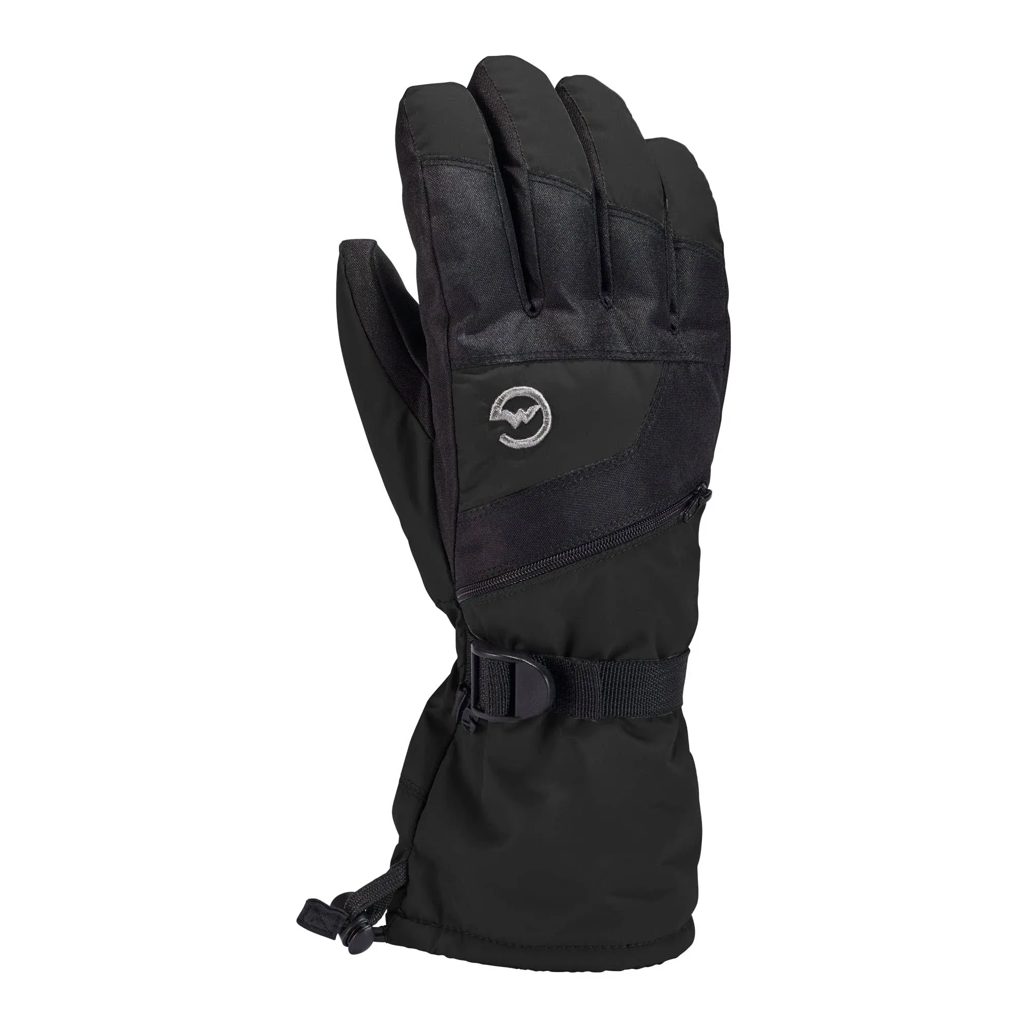 Gordini Men's Ultra Dri-Max Gauntlet Gloves - Black