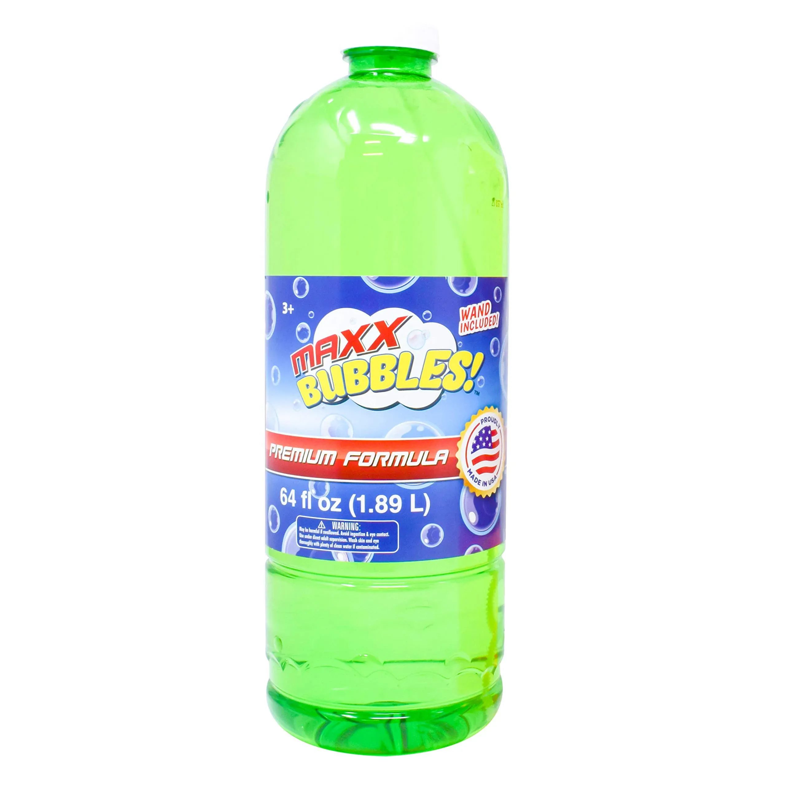 Sunny Days Entertainment Bubble Solution Refill 64oz - Made in USA Bubbles | Kids ...