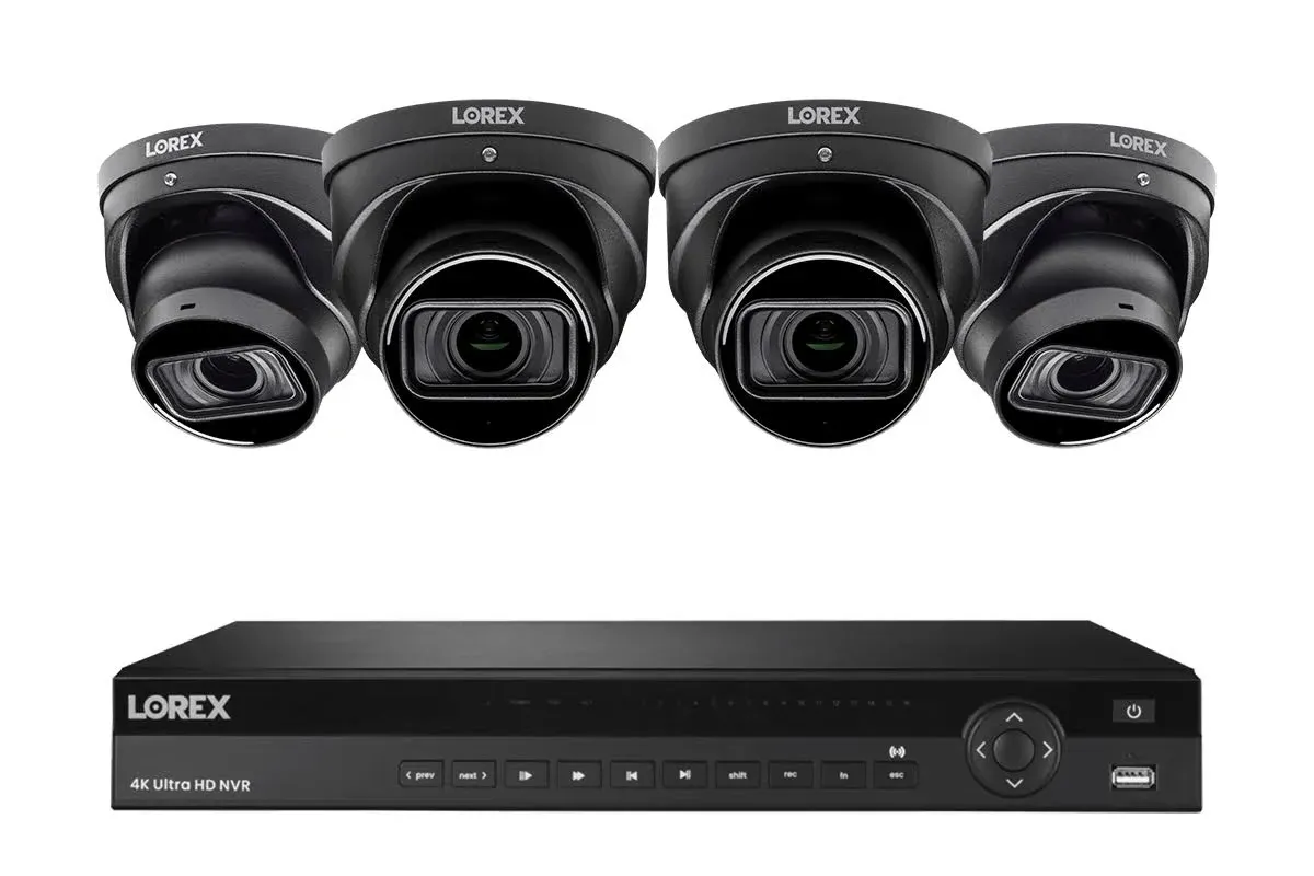 Lorex NC4K4MV-164BD-2 4K 16-Channel 4TB Wired NVR System with Nocturnal 4 Smart ...