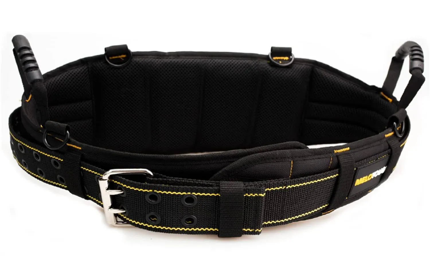 MELOTOUGH Padded Electrician Tool Belt Tradesman Pro Padded Tool Belt With Back 