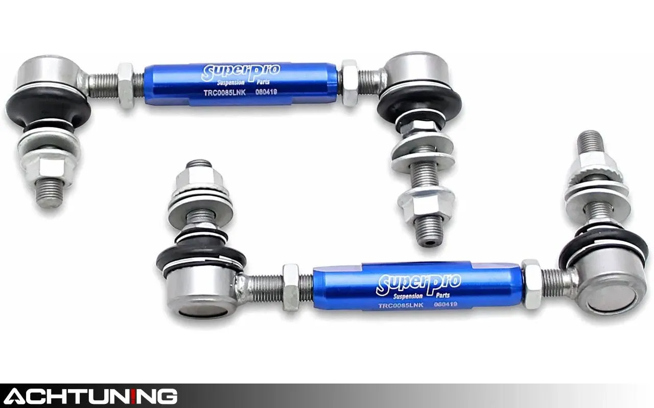 SuperPro 2003 Lexus GX470 Base Rear HD Adjustable End Link Set - 12mm Studs