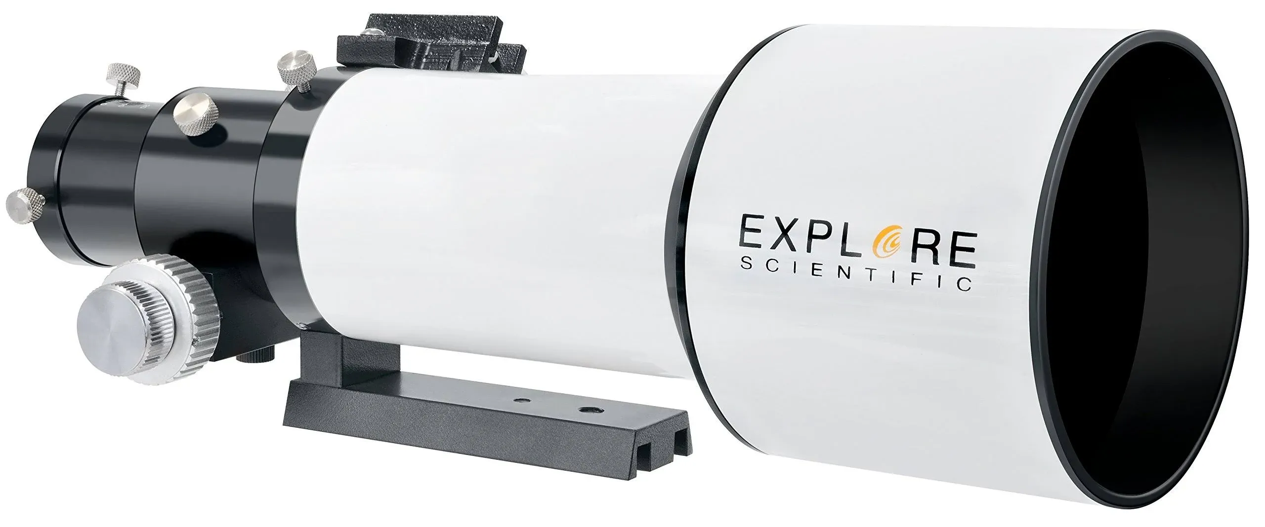 Explore Scientific ED80 Essential Series Air-Spaced Triplet Refractor Telescope with iEXOS-100-2 PMC-Eight Equatorial Tracker System with WiFi and Bluetooth, 2 Extra Counterweights, Field Flattener and Solar Filter