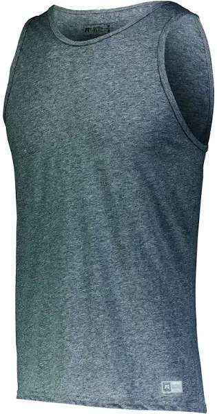 Russell Athletic Men's Essential Tank, Black Heather, L