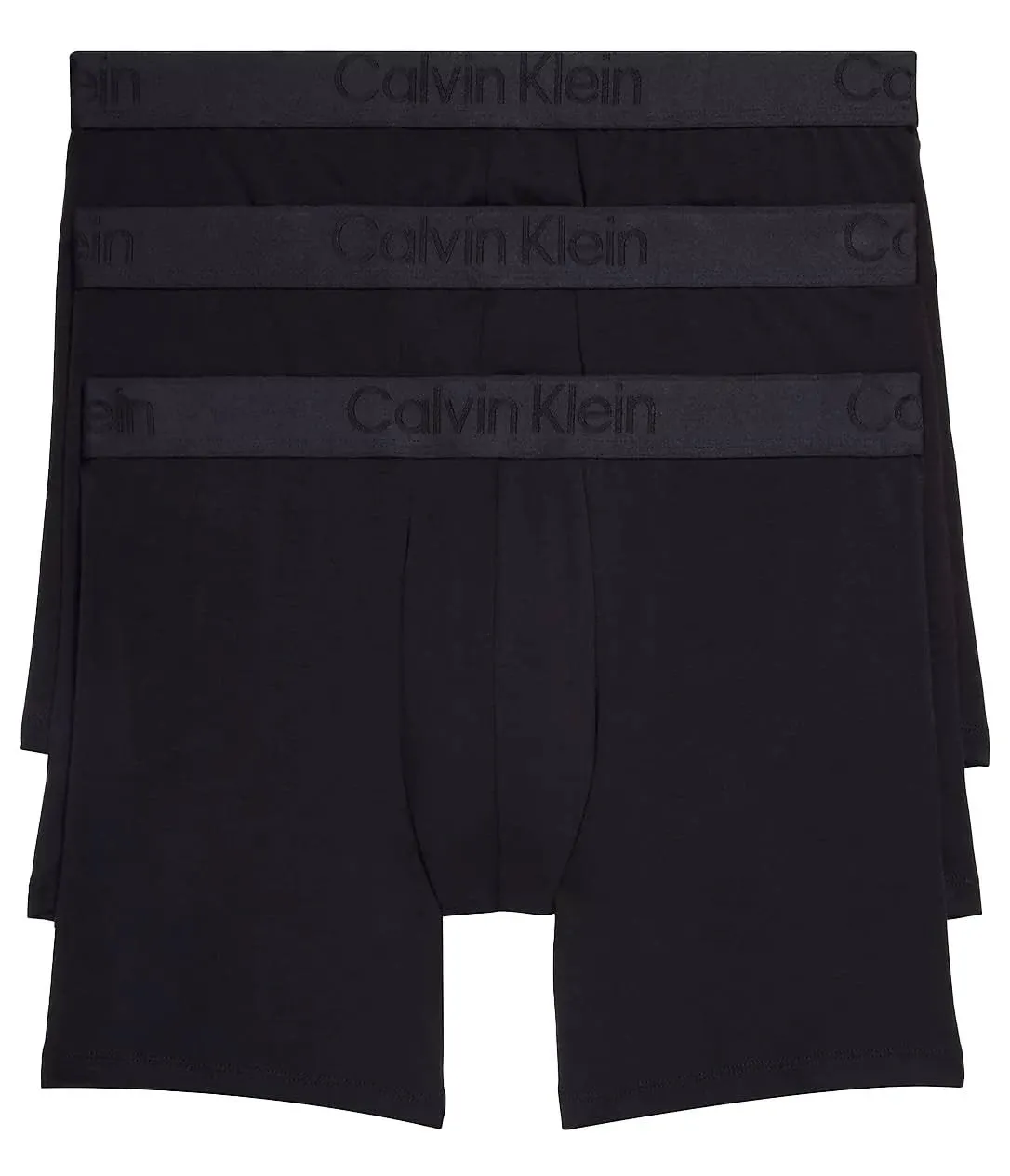 Calvin Klein Men's CK Black 3-Pack Boxer Brief - Black - M