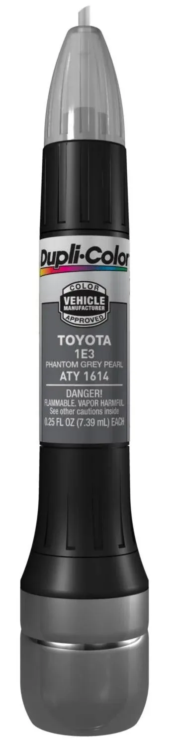 Dupli-Color ATY1614 Scratch Fix All-In-1 Exact-Match Automotive Touch-Up Paint – Toyota Phantom Grey Pearl – 0.25 oz. Paint Pen