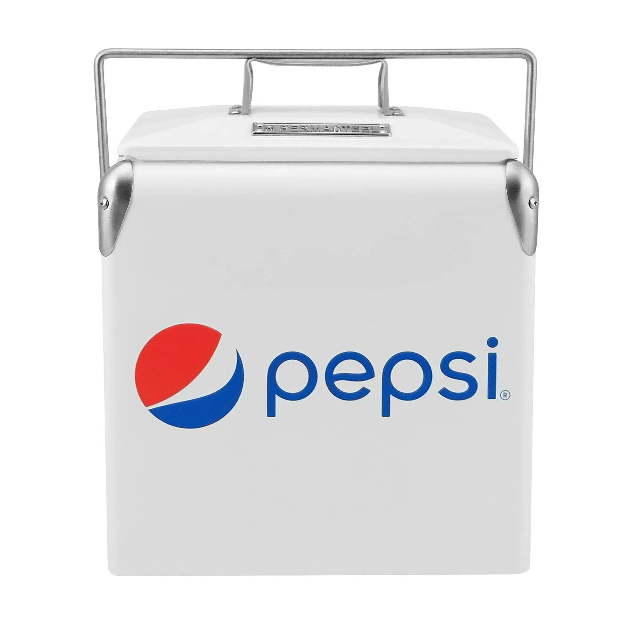 PS-A205-14PE-W<wbr/>T Picnic Cooler, 14-Quart, Pepsi White