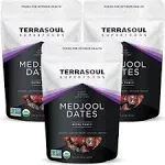 Terrasoul Superfoods Organic Medjool dates, 6 lbs - Soft Chewy T