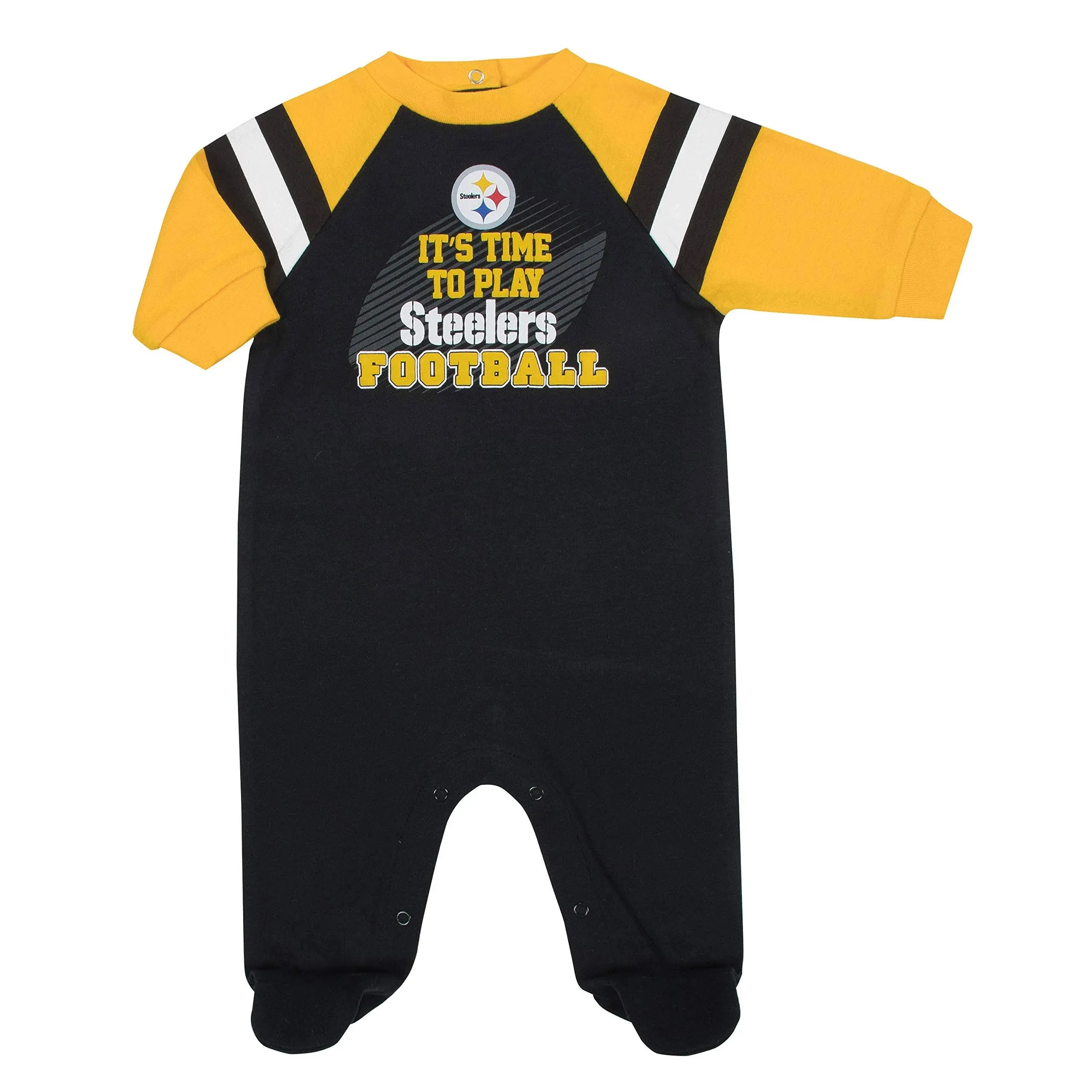 Gerber NFL Unisex Baby Nfl Team Footed Sleep and Play