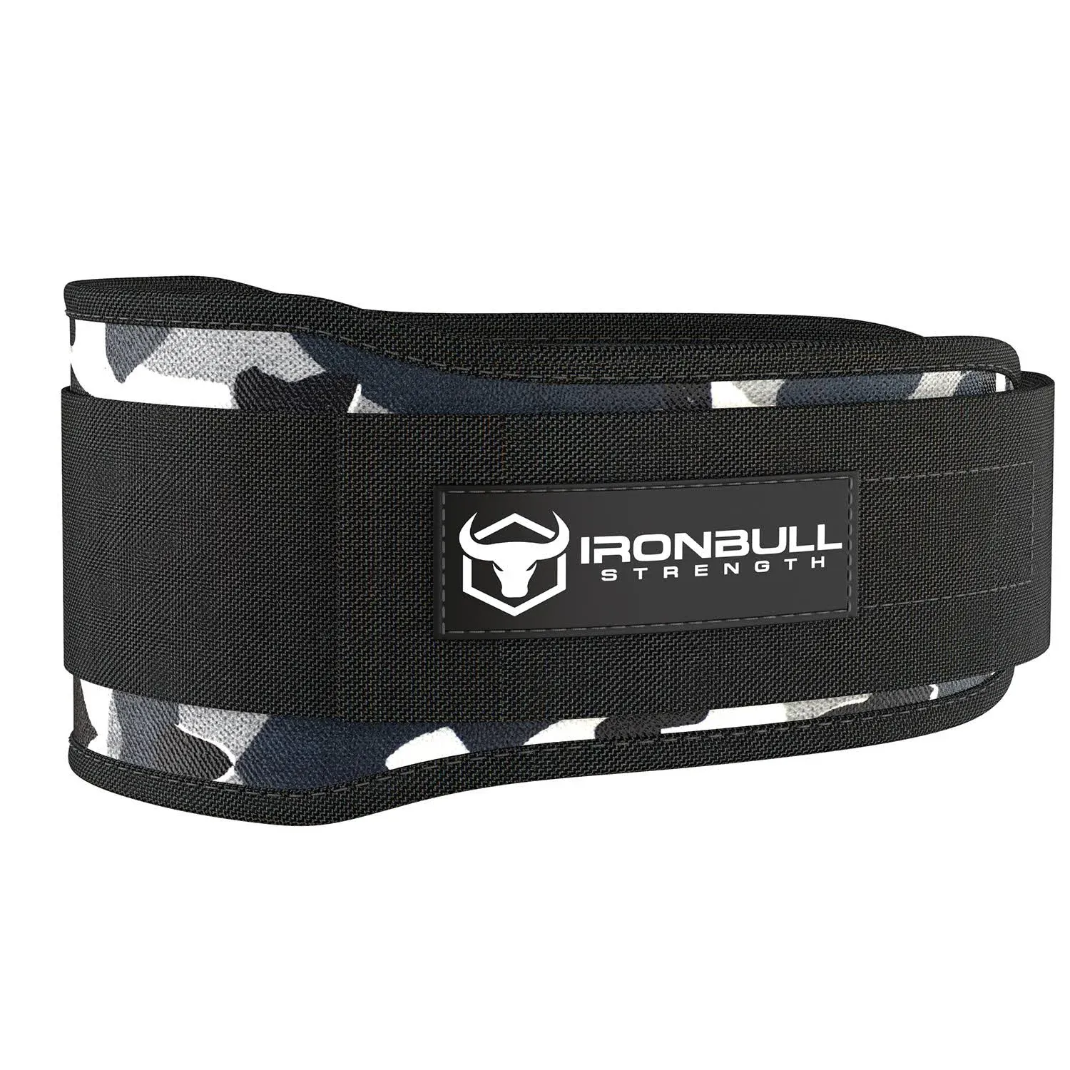 Weight Lifting Belt For Cross Training - 5 Inch Self-Locking Weightlifting Back Support, Workout Back Support for Lifting, Fitness and Powerlifitng - Men and Women (Large, Camo White)