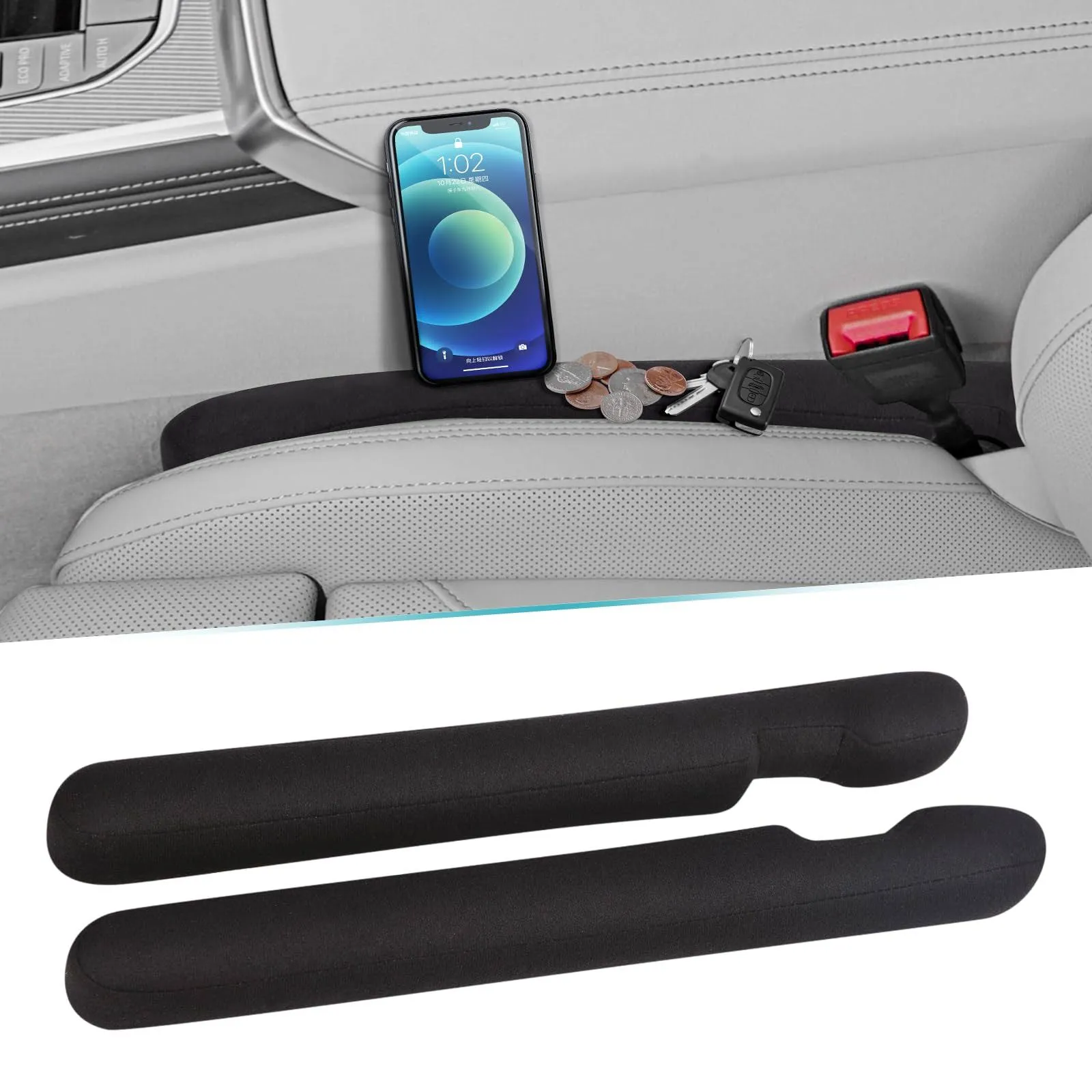 Yetofro Car Seat Gap Filler Universal Fit Orgaziner for Car SUV Truck to Fill The ...