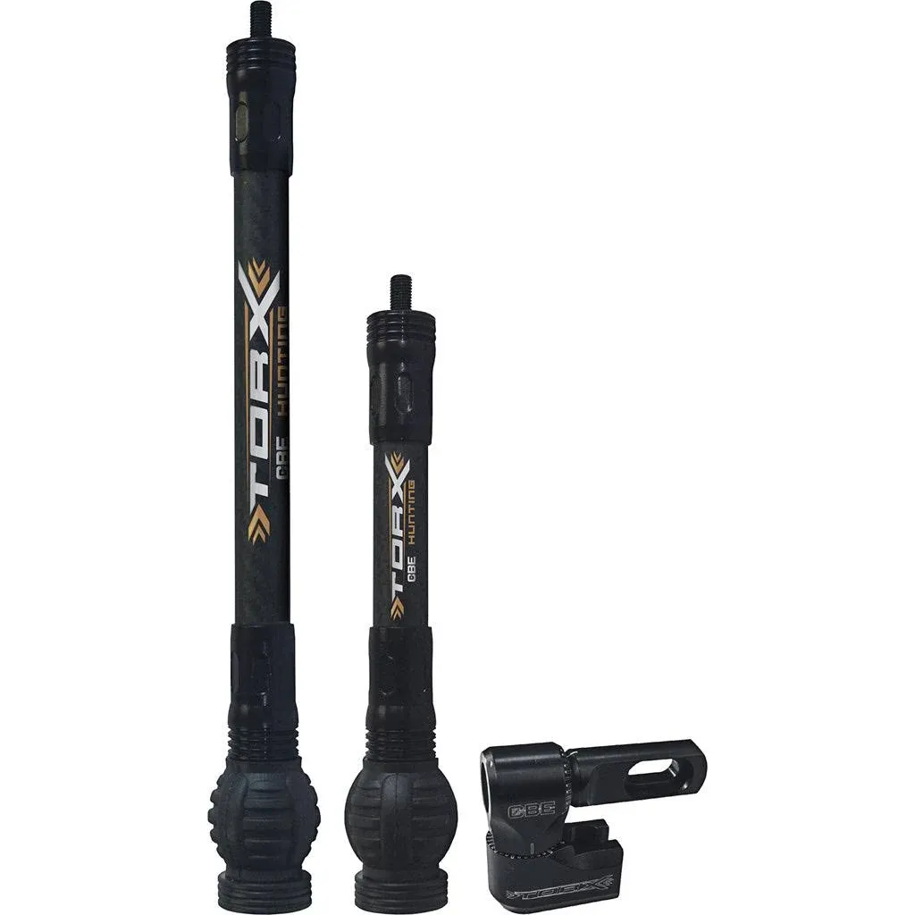 CBE Torx Hunting Stabilizer Kit, Black, 3 Piece Set