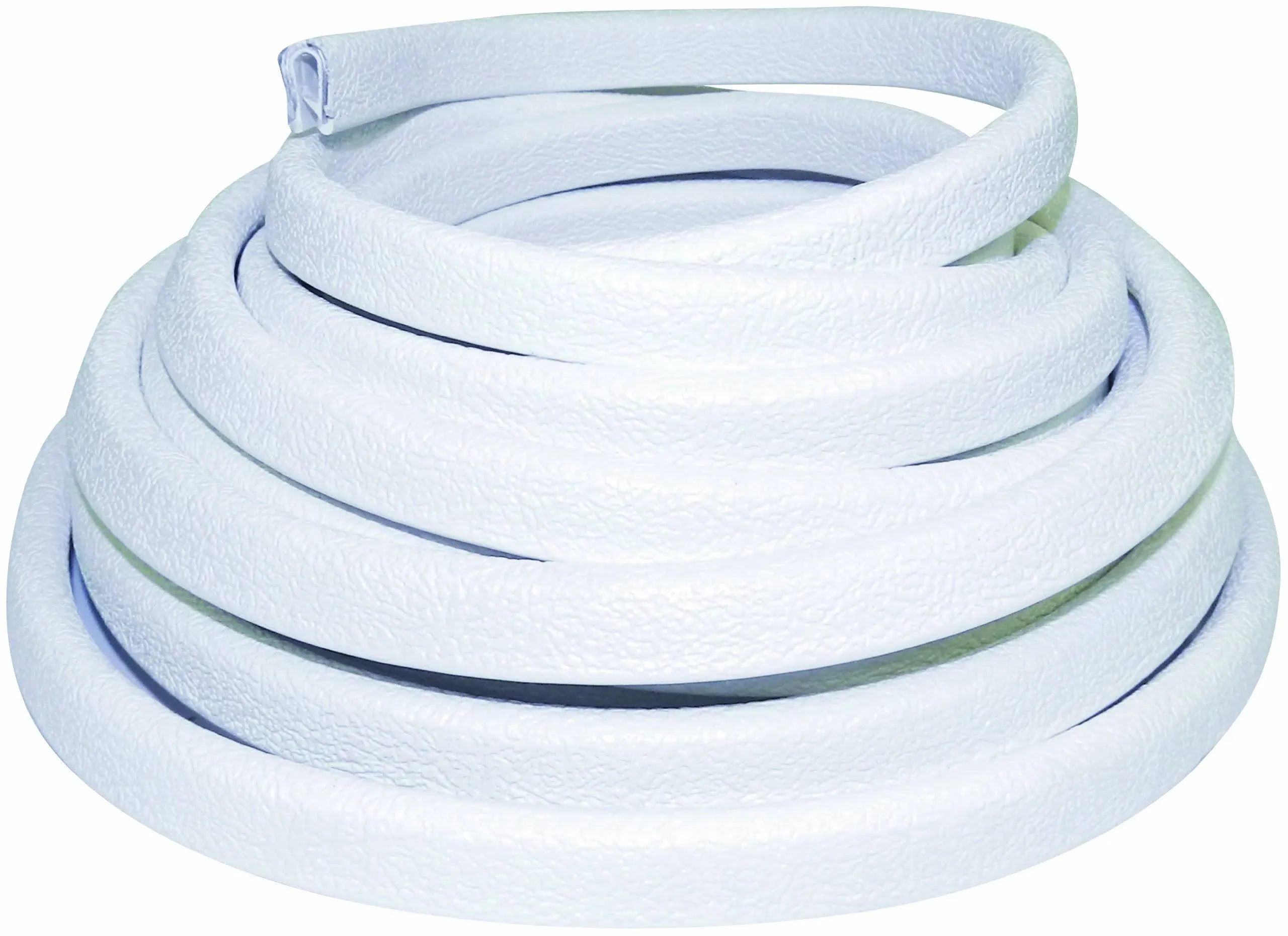 TACO Flexible Vinyl Trim - 3/8&quot; Opening x &quot;W x 25&#39;L - White V30-1312W25-1